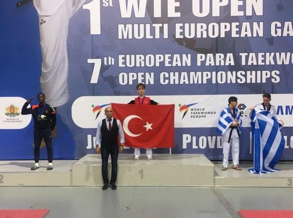 Öğrencimiz Muhammed Talha ŞEN Tekvando Avrupa Şampiyonu Oldu